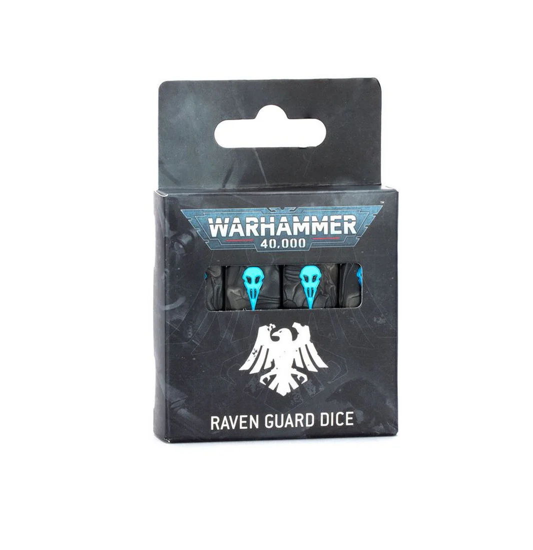 Warhammer 40000: Raven Guard Dice (55-62)