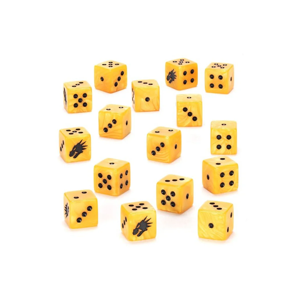 Warhammer 40000: Salamanders Dice (55-63) - Image 2