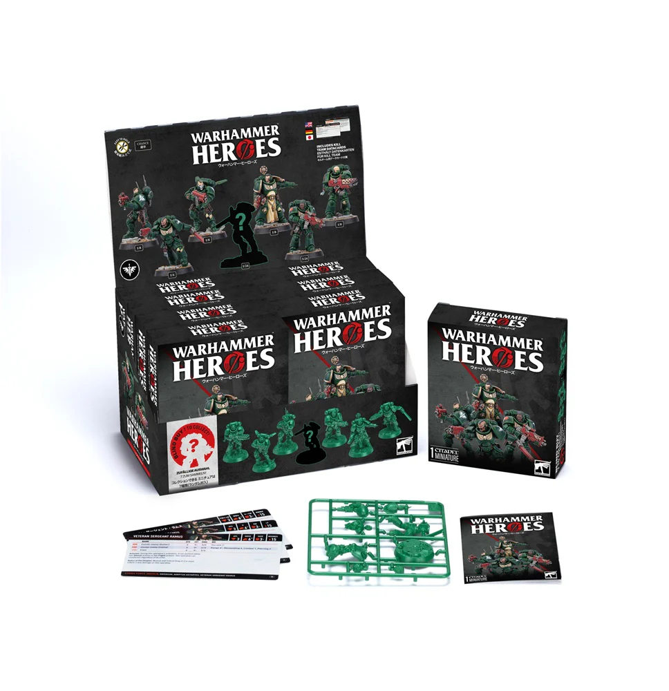 Warhammer 40k Space Marine Heroes: Dark Angels Display - Image 3