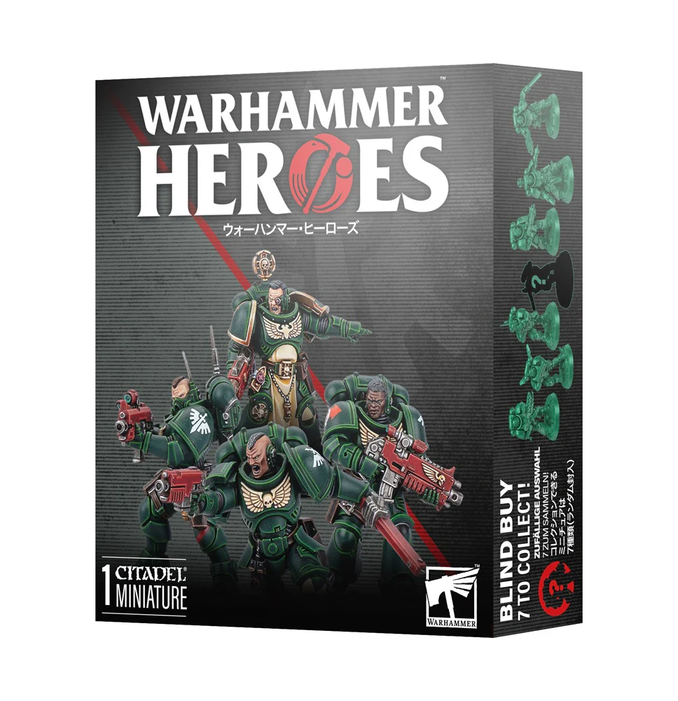 Warhammer 40k Space Marine Heroes: Dark Angels Display - Image 6
