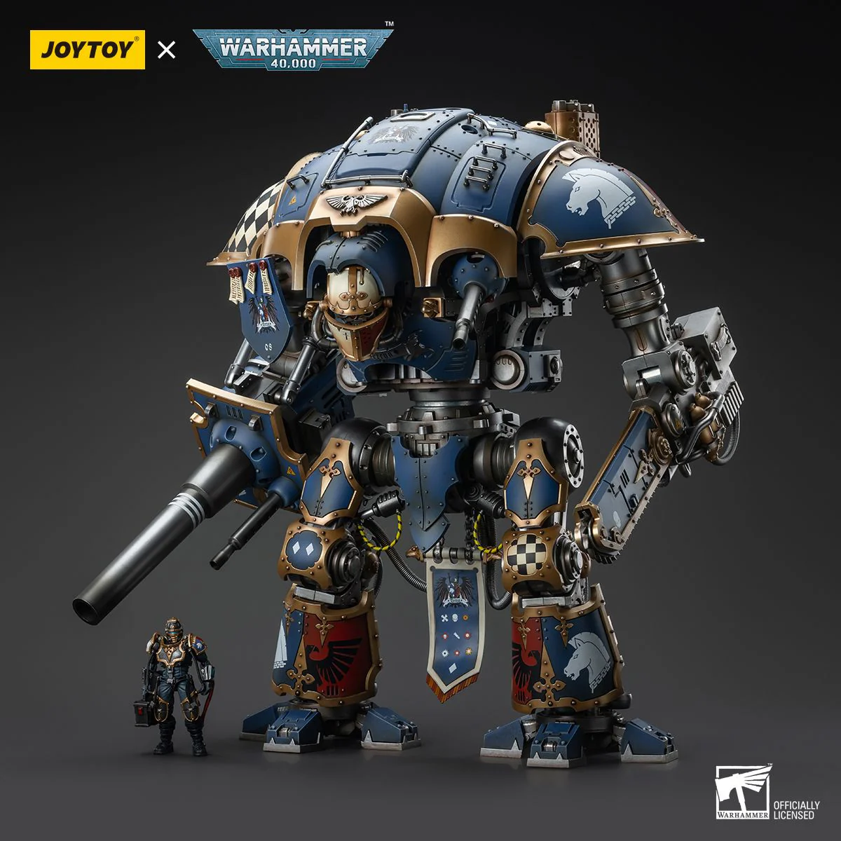 Warhammer Collectibles: 1/18 Scale Imperial Knights House Terryn Knight Paladin (Preorder)