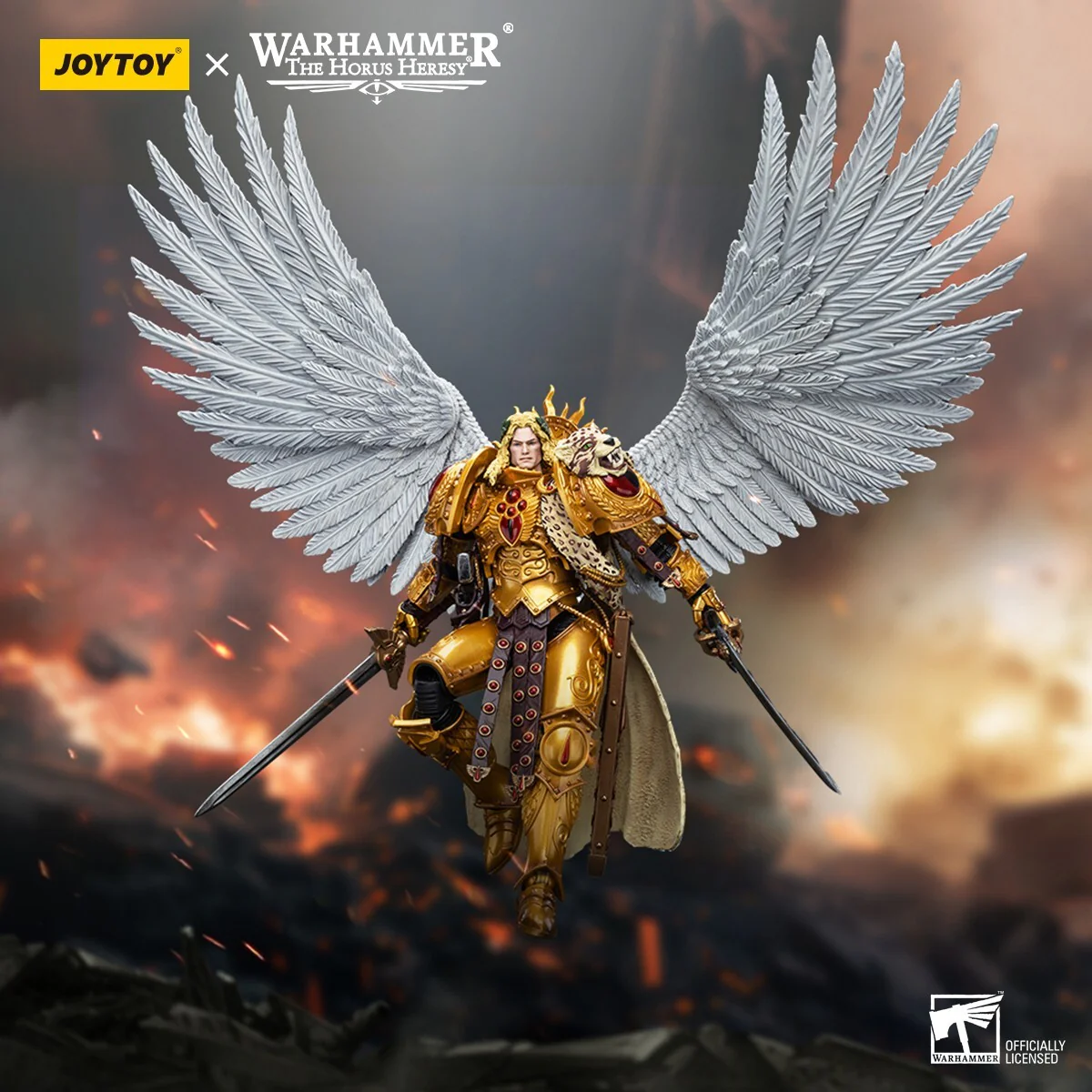 Warhammer Collectibles: 1/18 Scale Blood Angels Sanguinius Primarch of the IXth Legion - Image 5