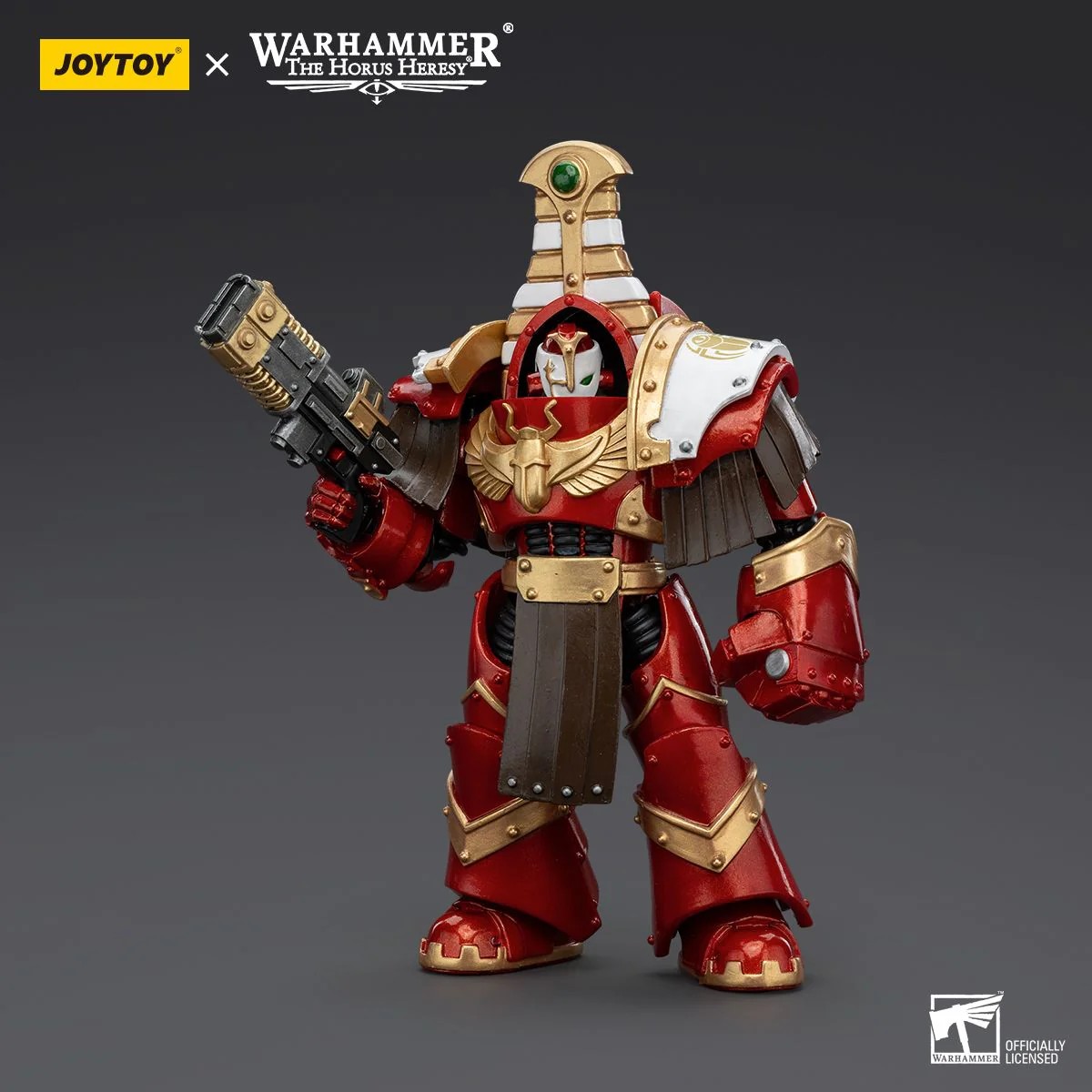 Warhammer Collectibles: 1/18 Scale Thousand Sons Sekhmet Volkite Charger And Power Fist - Image 3