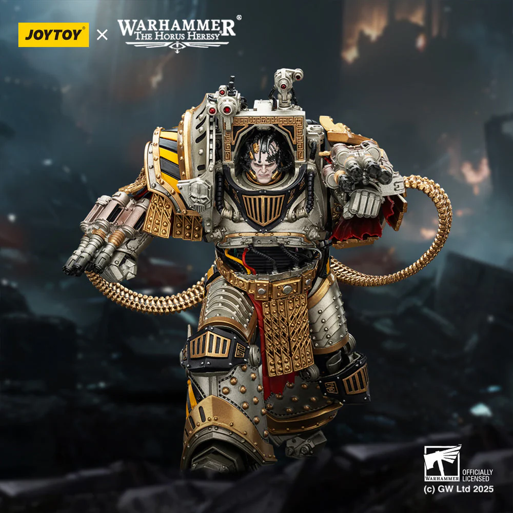 Warhammer Collectibles: 1/18 Scale Iron Warriors Perturabo; Primarch of the lVth Perturabo