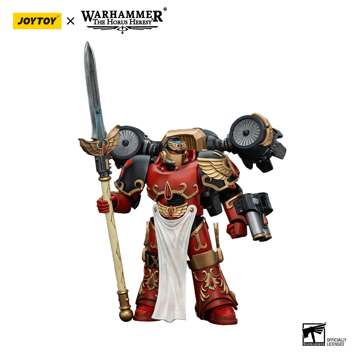 Warhammer The Horus Heresy: Blood Angels Dawnbreaker Cohort Dawnbreaker Champion Action Figure 1/18 Scale