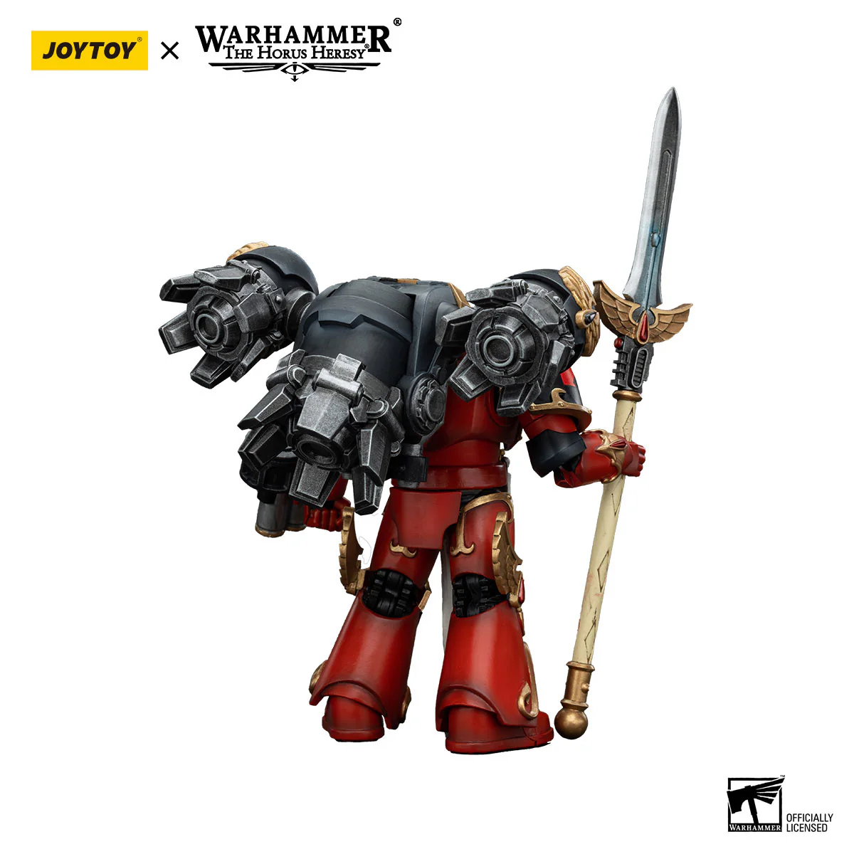 Warhammer The Horus Heresy: Blood Angels Dawnbreaker Cohort Dawnbreaker Champion Action Figure 1/18 Scale - Image 2