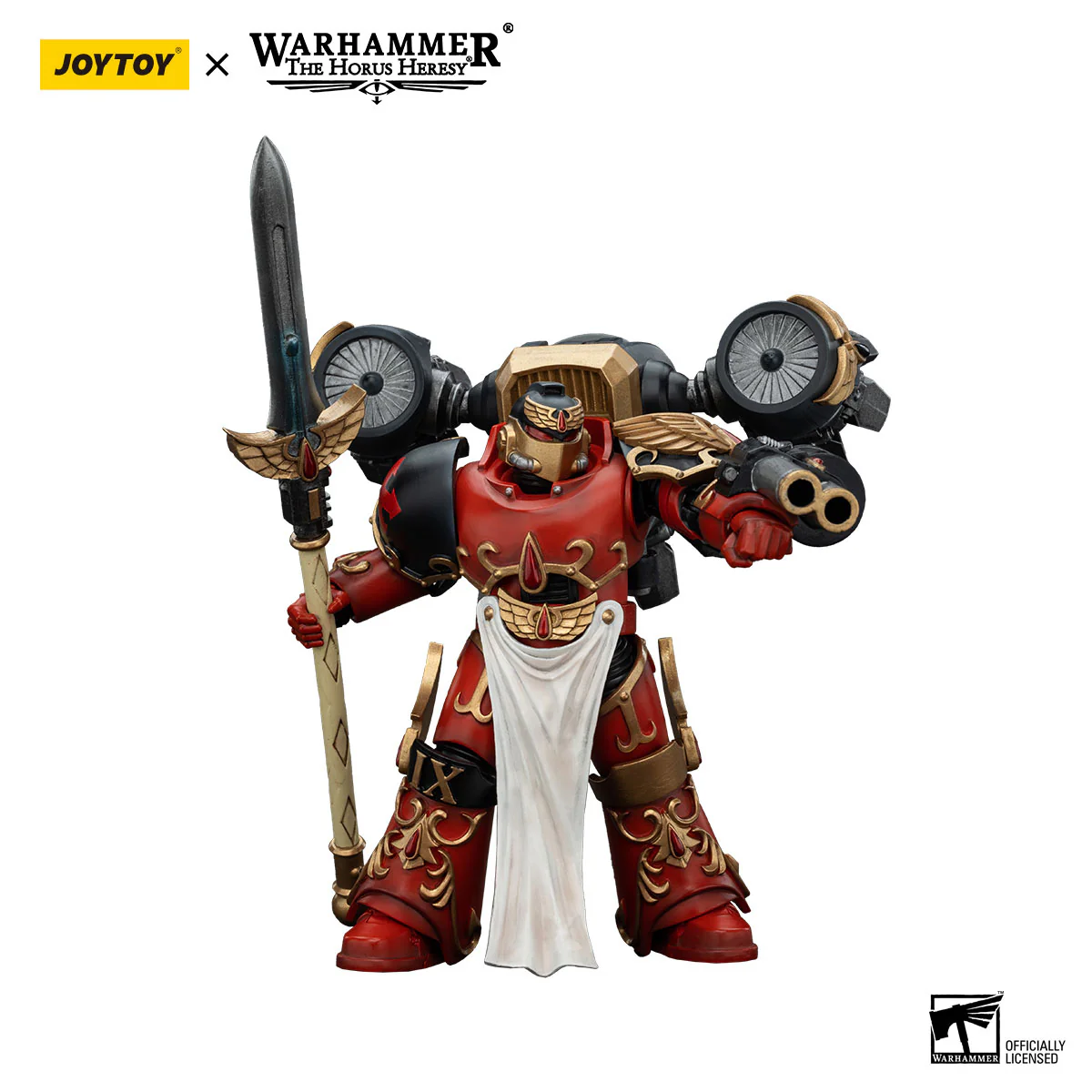 Warhammer The Horus Heresy: Blood Angels Dawnbreaker Cohort Dawnbreaker Champion Action Figure 1/18 Scale - Image 3