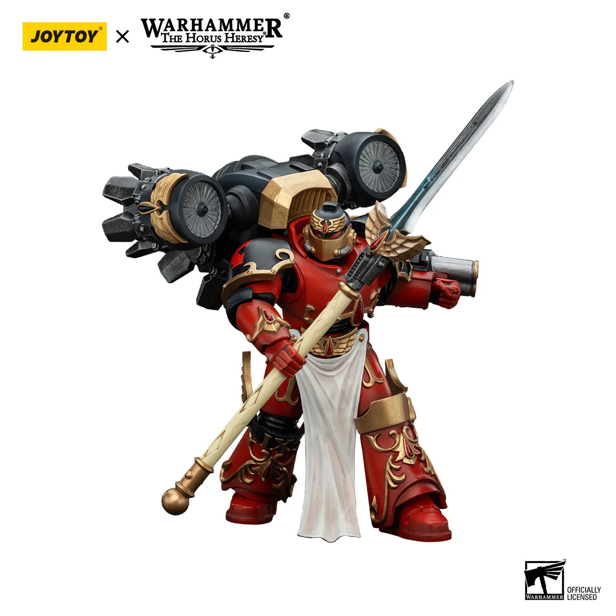 Warhammer The Horus Heresy: Blood Angels Dawnbreaker Cohort Dawnbreaker Champion Action Figure 1/18 Scale - Image 4