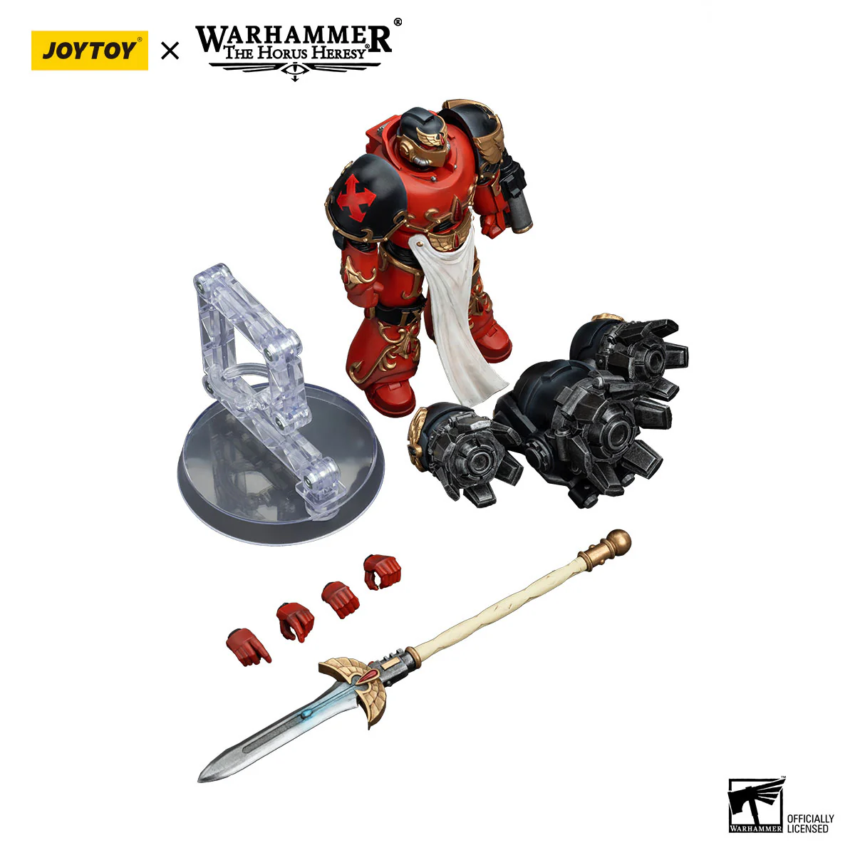 Warhammer The Horus Heresy: Blood Angels Dawnbreaker Cohort Dawnbreaker Champion Action Figure 1/18 Scale - Image 5