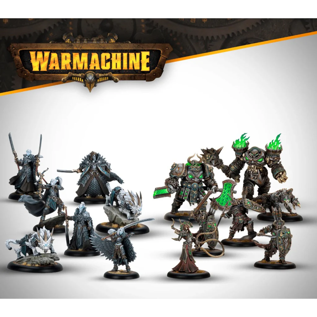 Warmachine: 2 Player Starter: Frozen & Forgotten (Nyss vs Deathless HIPS) - Image 2