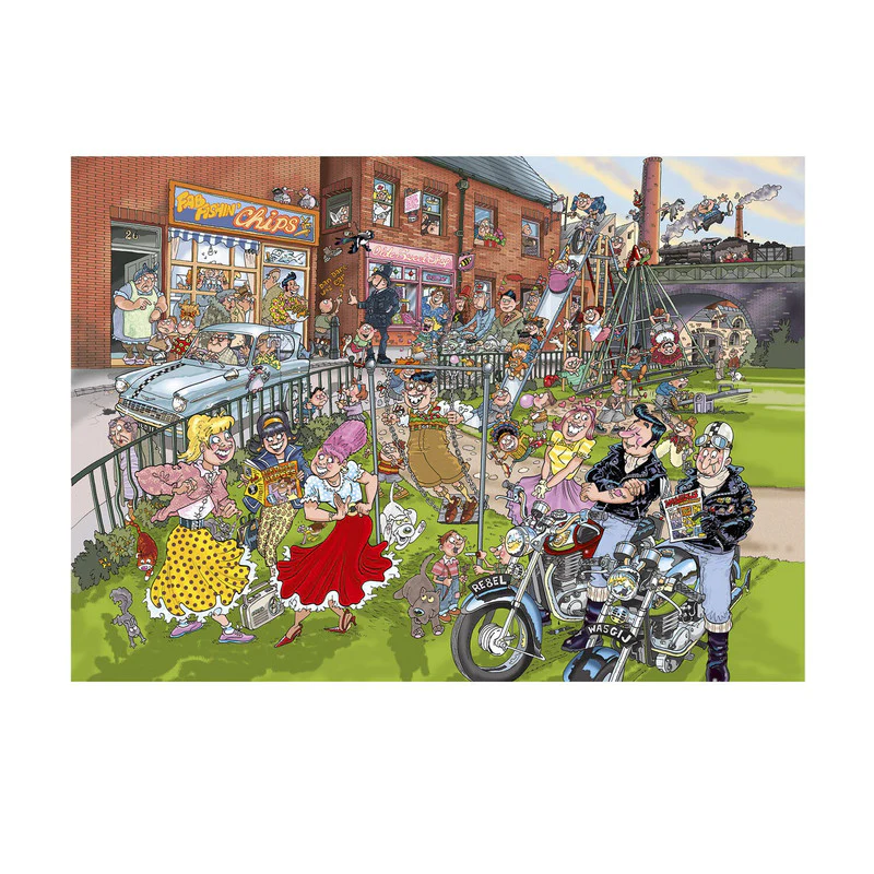 Wasgij? Destiny 14 - How Times Have Changed! 1000 Piece Jigsaw - Image 3