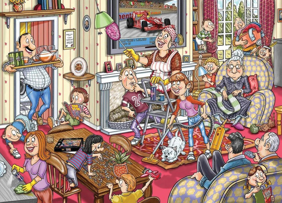 Wasgij? Mystery 10 - Spring Has Sprung! 1000 Piece Jigsaw - Image 2