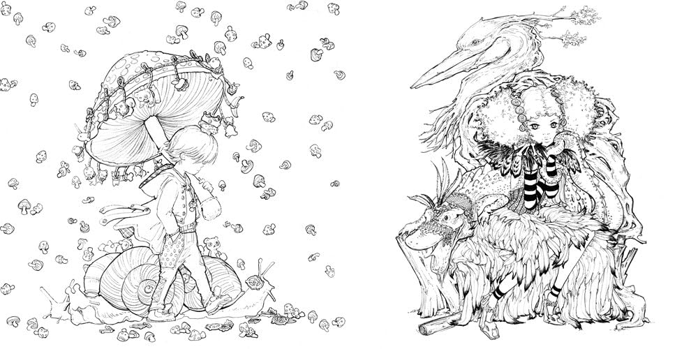 Watson-Guptill Best of Pop Manga Colouring Book - Image 4