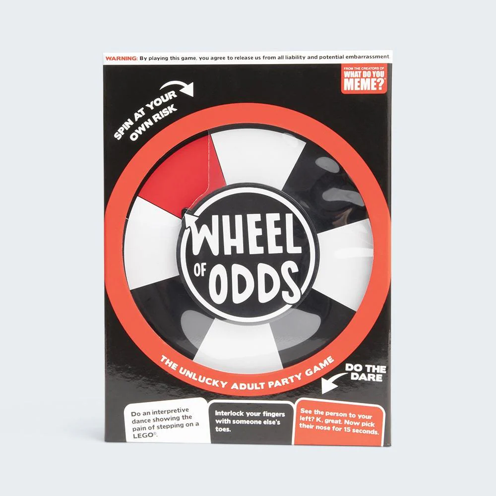 Wheel of Odds: The Unlucky Party Game - 2-22 Players