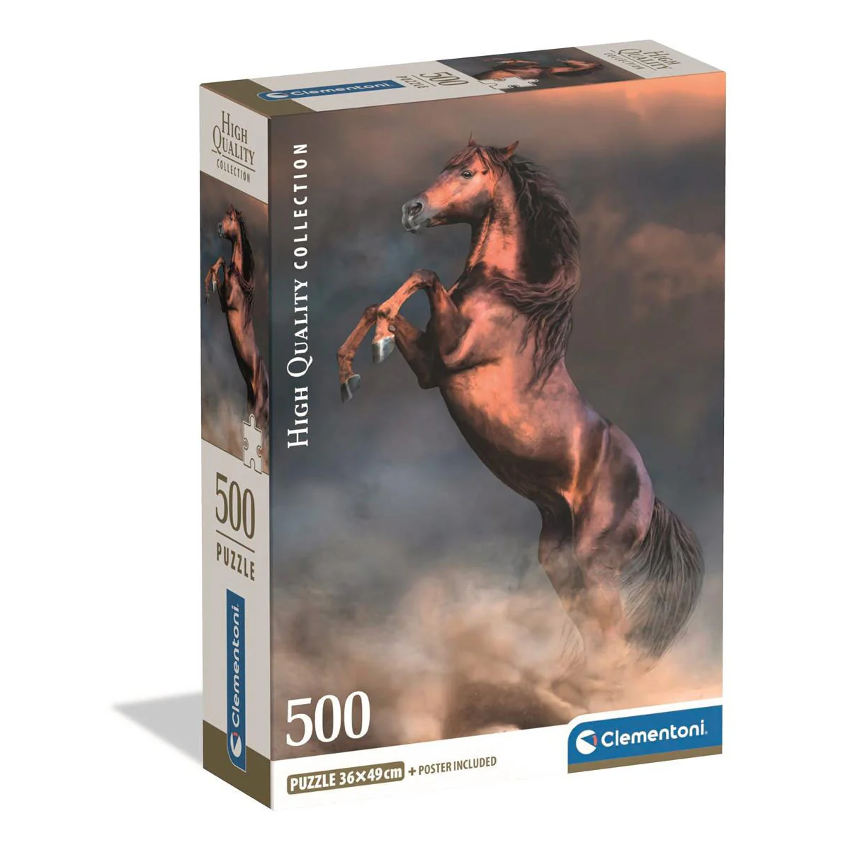 Wild Red Stallion 500 Piece Jigsaw High-quality