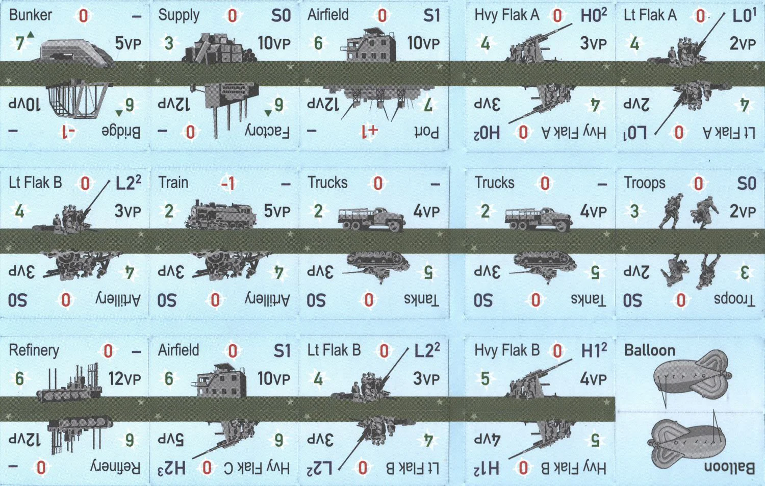 Wing Leader: Supremacy 1943-1945 - 2nd Edition Update Kit - Image 10