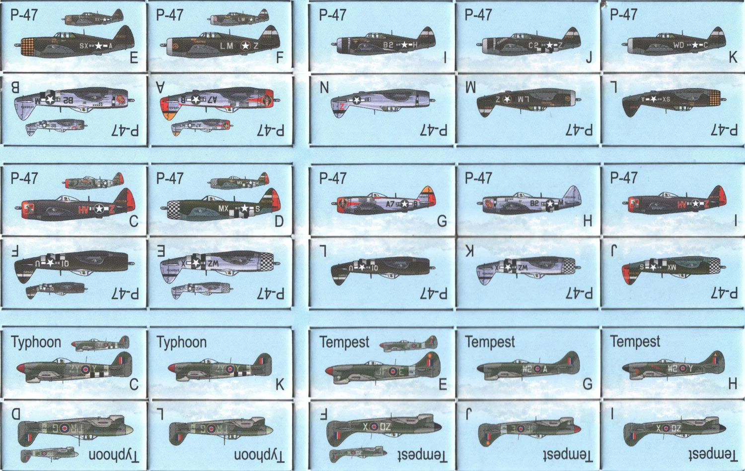 Wing Leader: Supremacy 1943-1945 - 2nd Edition Update Kit - Image 5