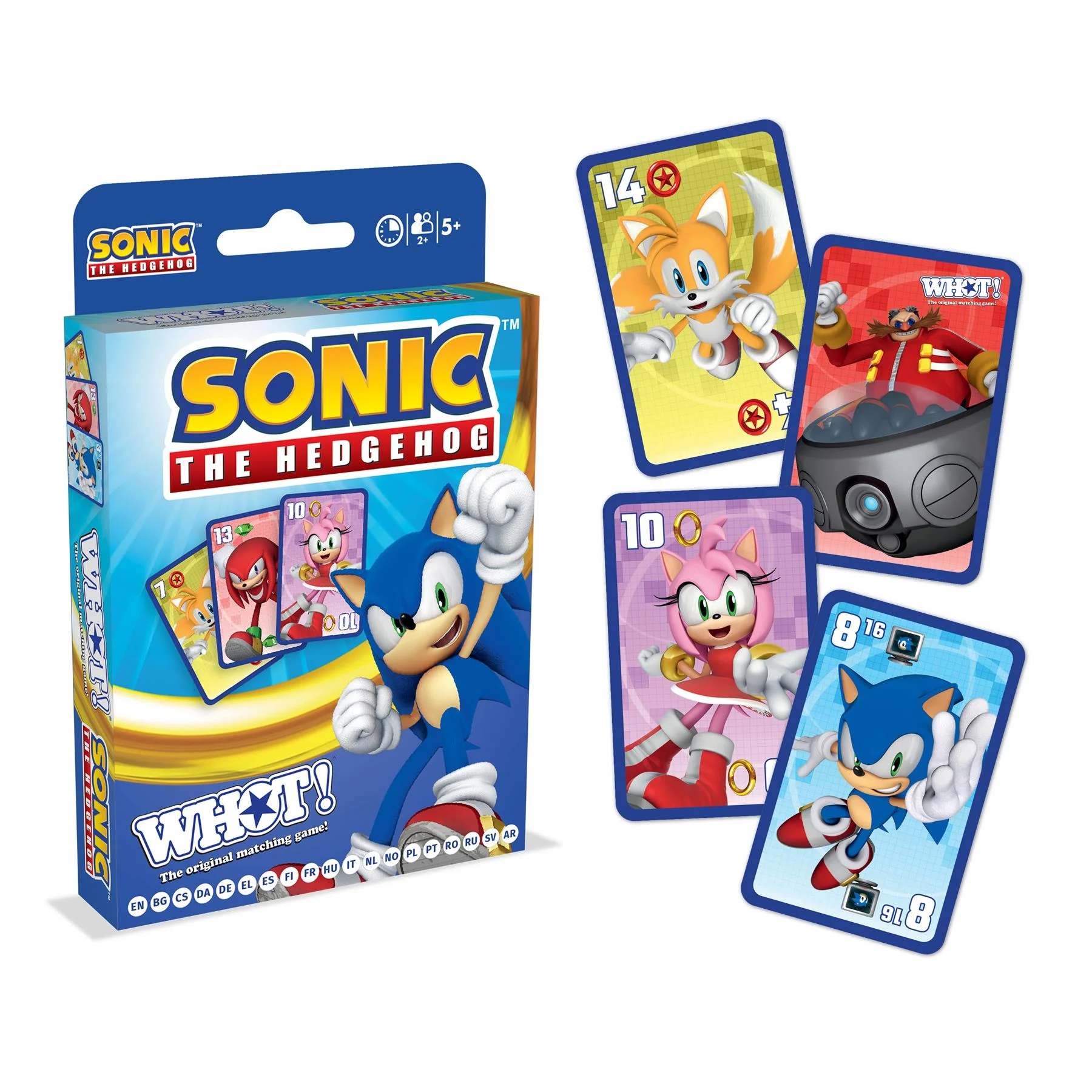 Winning Moves Sonic the Hedgehog WHOT! Card Game - Image 2