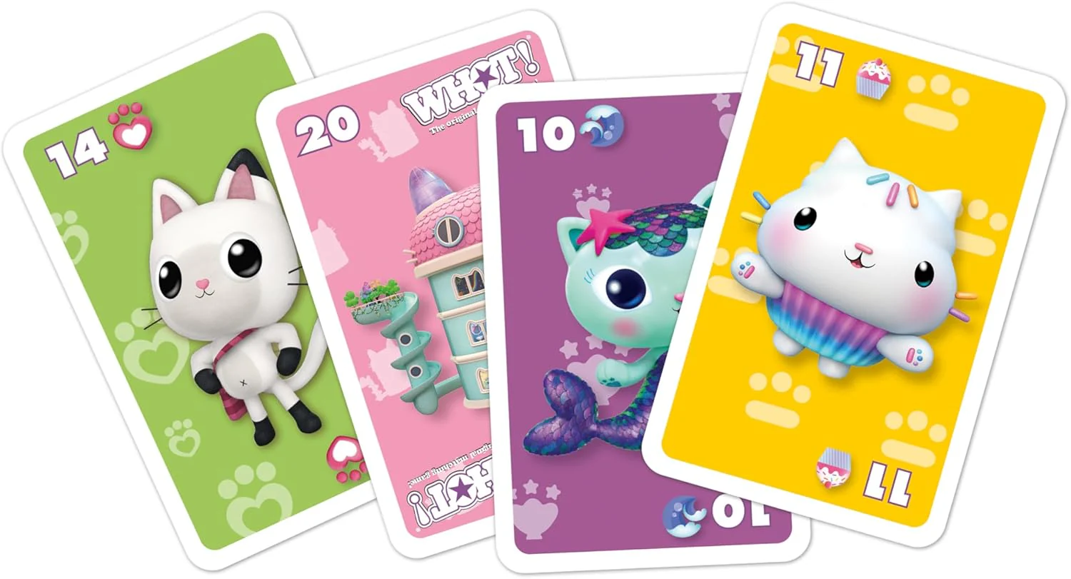 Winning Moves WHOT Gabby's Dollhouse Card Game - Image 2