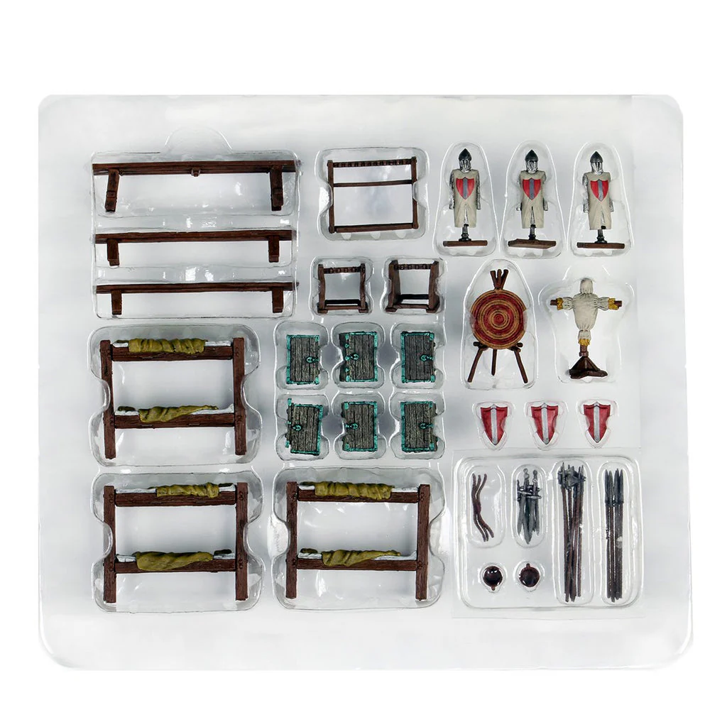 WizKids 4D Settings Castle Barracks - Image 4