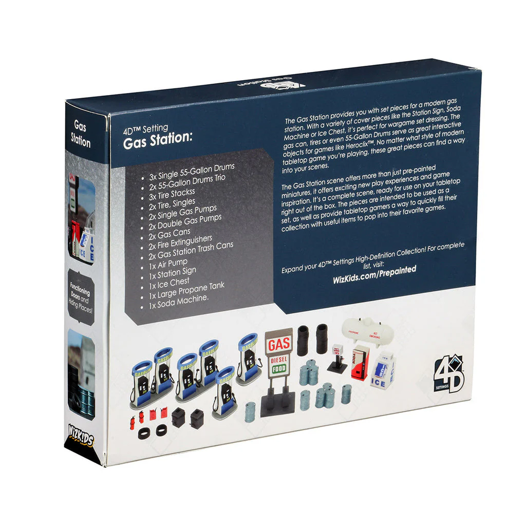 WizKids 4D Settings Gas Station - Image 2