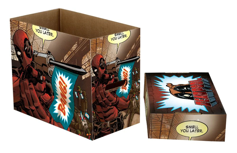WizKids - Marvel Short Comic Book Storage Box - Deadpool Bang