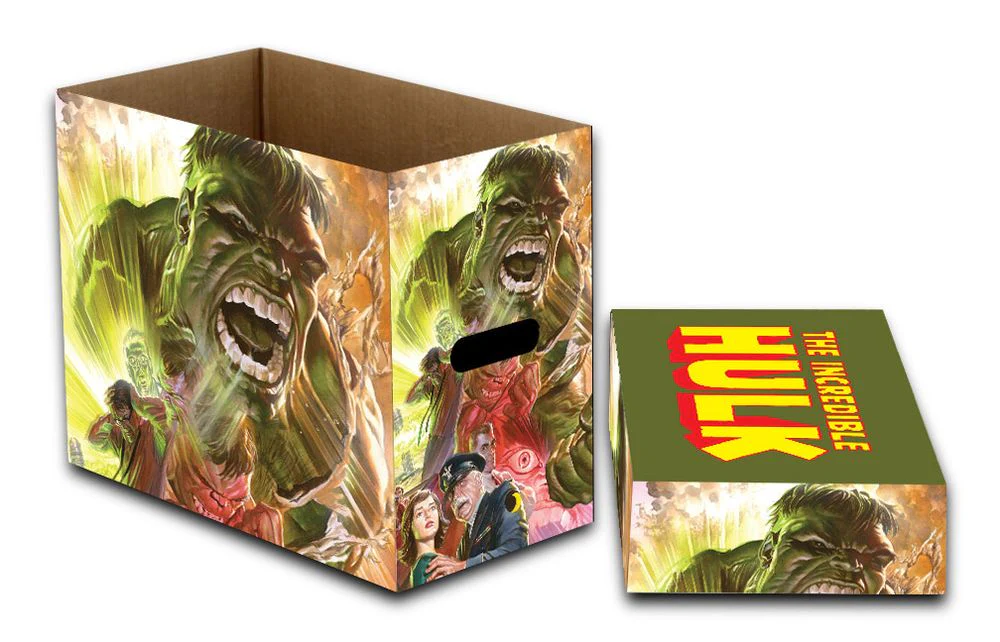 WizKids - Marvel Short Comic Book Storage Box - Hulk Green Goliath