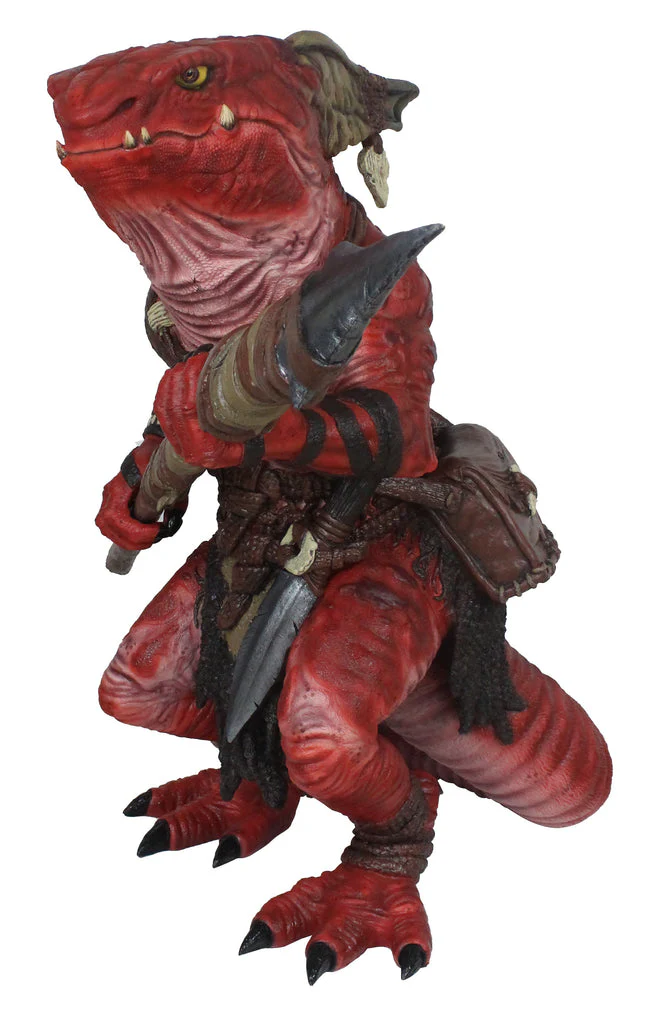 WizKids Pathfinder Foam Replica: Life-Sized Kobold Figure - Red - Image 2
