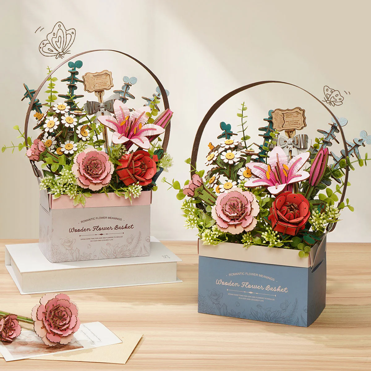 Wooden Bloom Flower Basket Diy - Image 5