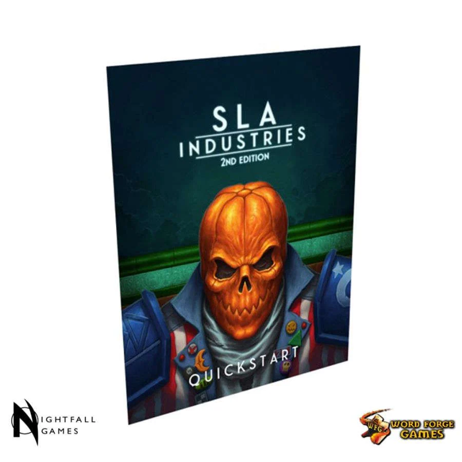 Word Forge Games SLA Industries 2nd Edition Quickstart RPG Starter Book