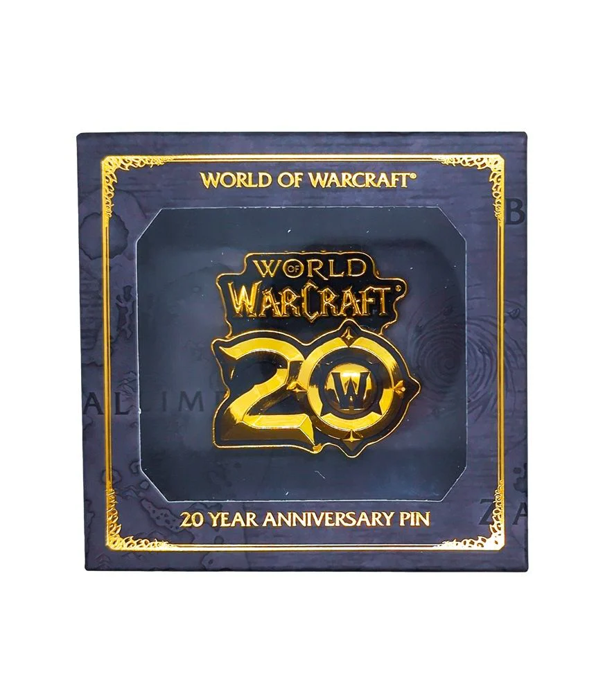 World of Warcraft 20th Anniversary Pin - Preorder - Image 2