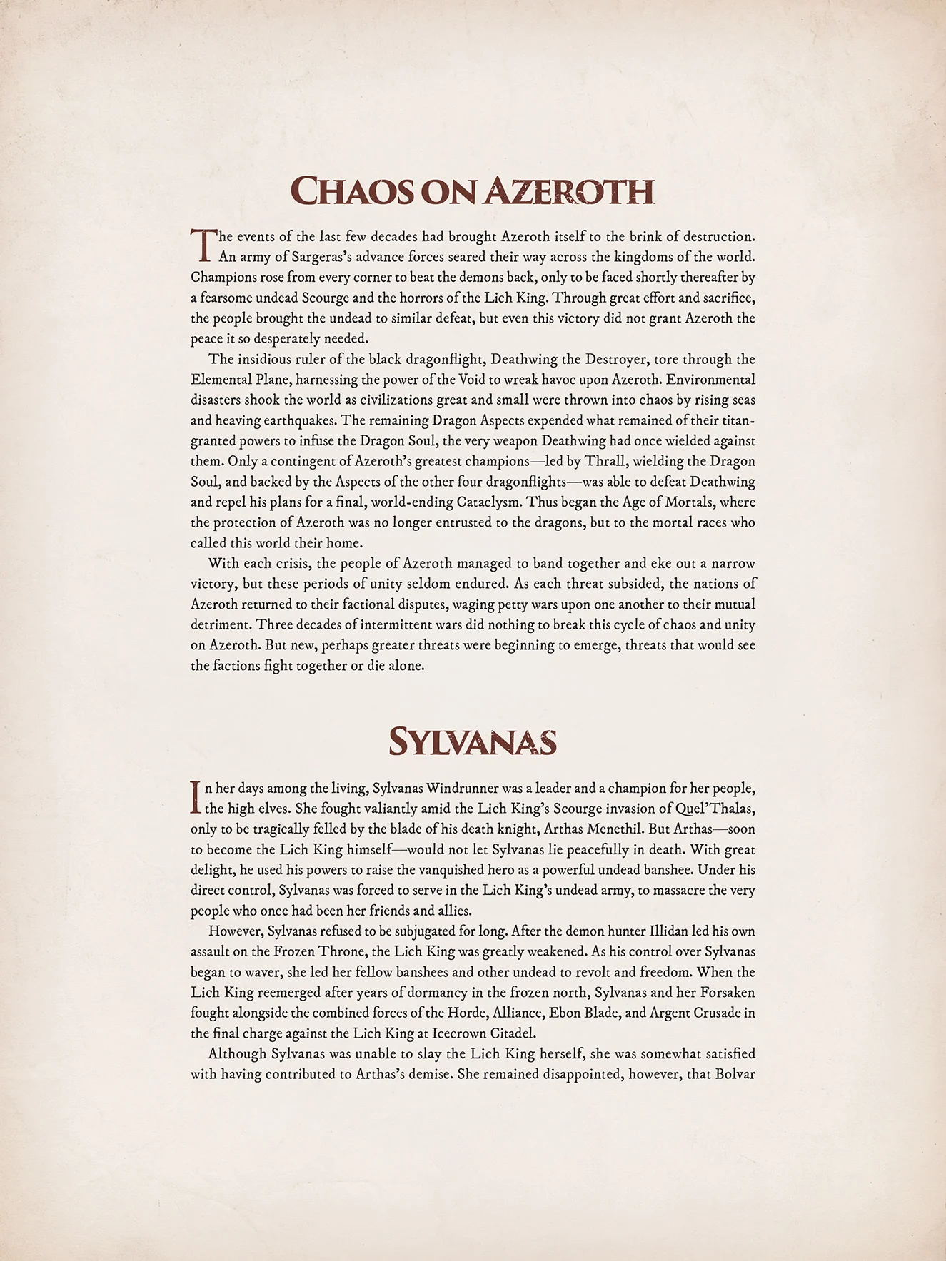 World of Warcraft Chronicle Volume 4 - Preorder - Image 3