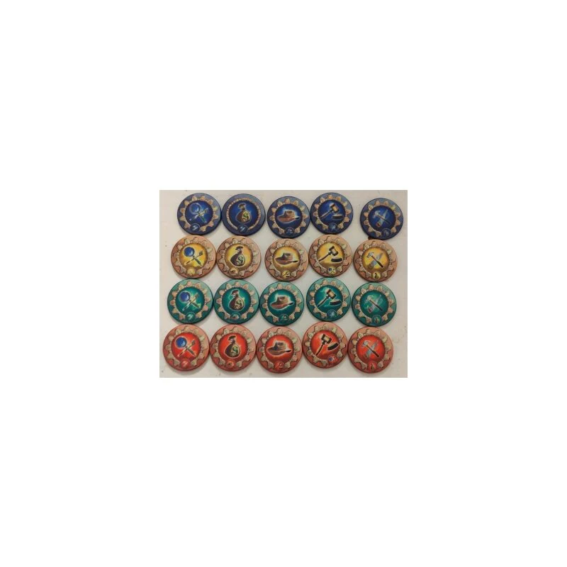 Worldshapers Games - Curators Chips Add-On for Board Games - Image 2