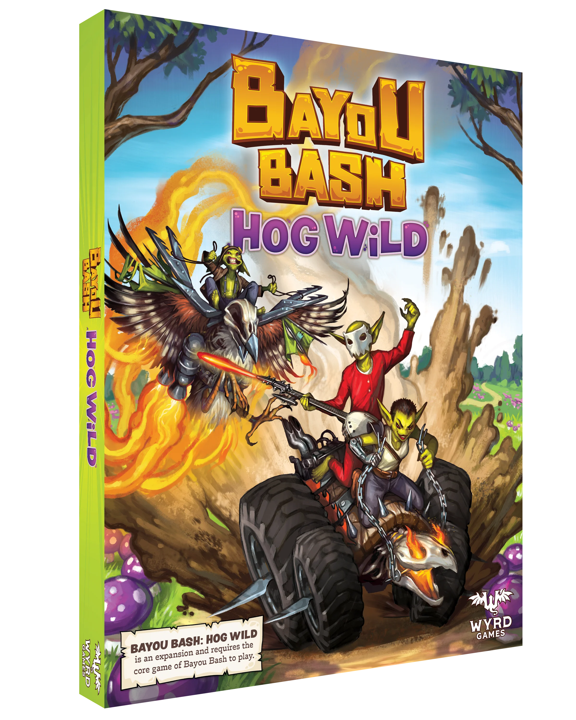 Wyrd Games: Board Games: Bayou Bash Hog Wild - Preorder