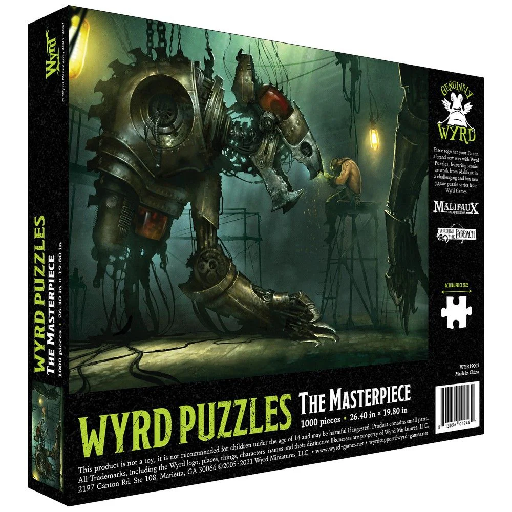 Wyrd Games: Malifaux: Jigsaw Puzzle: The Masterpiece - Preorder - Image 2