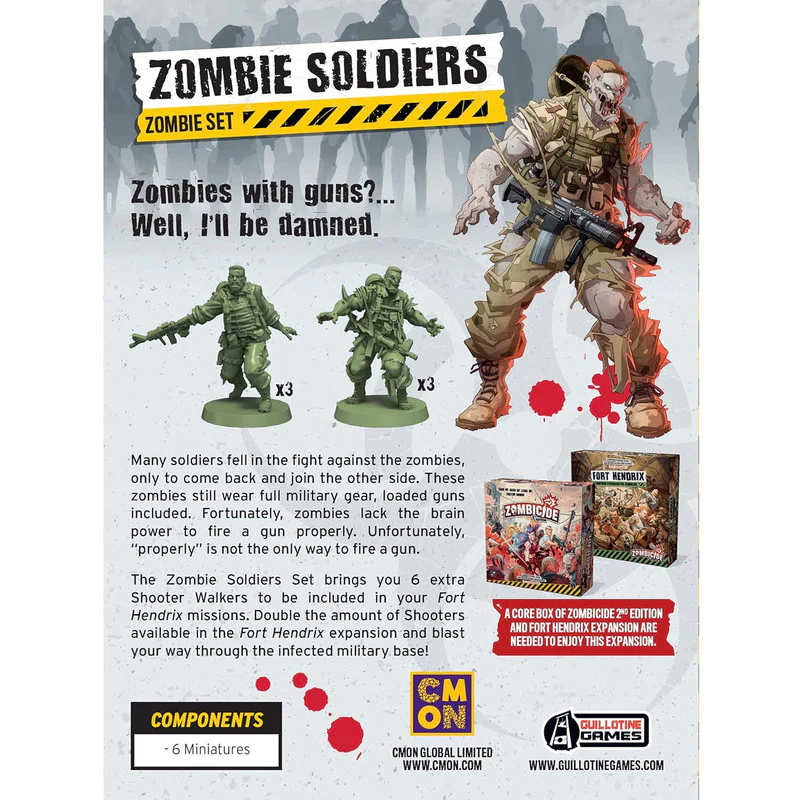 Zombicide - 2nd Edition: Zombie Soldiers - Image 2