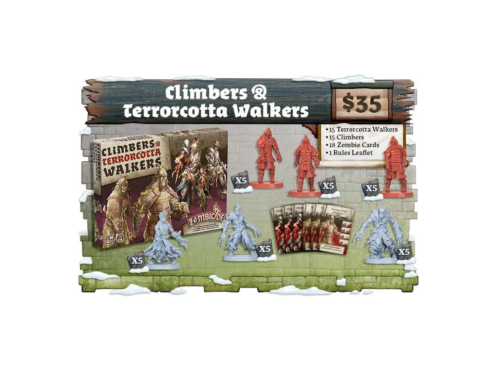 Zombicide: White Death – Climbers & Terrorcotta Walkers - Image 3